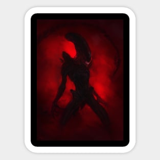 Xenomorph nightmare Sticker